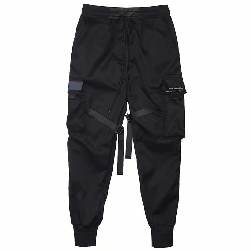 Luxio Fashion Men’s Cargo Harem Joggers – Streetwear Track Pants