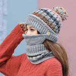 Luxio Fashion Korean Winter Knitted Hat – Warm Wool Beanie for Women & Men