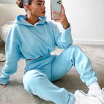 Luxio Fashion Women’s 2 Piece Jogging Suit – Hoodie & Pants Set