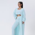 Luxio Fashion Women’s Cozy 3 Piece Pajama Lounge Set – Warm Wear